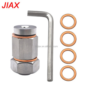 Universal Stainless Steel Magnetic Piggyback Transmission Drain Plug Anti-Leak Car Gearbox Oil Drain <b>Screw</b> by cnc machined - Product Image 4