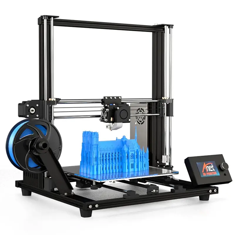 Intelligent High Accuracy Assembled Desktop 3D Printer A8 3D Desktop Printers For PLA Filament