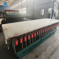 Presse hydraulique pour panneaux de grille en PRF moulés, machine de formage de panneaux de grille en fibre de verre pour plateformes industrielles et passerelles antidérapantes