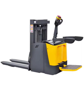 SNSC Rider Walkie Pallet <strong>Truck</strong> 1.2ton 1.5ton Battery Paper Roll <strong>Clamp</strong> Electric Straddle Stacker - Product Image 3