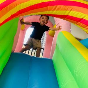 <b>Small</b> Inflatable Water <b>Slide</b> for Kids House Double Jumping Bouncing Castle House Jumping Water House <b>Small</b> Inflata - Product Image 5