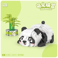 LOZ Chine-Chic Panda géant Blocs de construction Micro perceuse Puzzle à petites particules Modèle couché Jouet décoratif à assembler par Ch