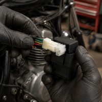 High-Performance Alloy Motorcycle CDI Ignition System 6-Pin Replacement for Honda CG125