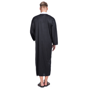 Disfraz de misionero masculino, disfraz de poliéster negro, talla para adultos, para fotografía de Halloween, disfraces de baile - Product Image 3