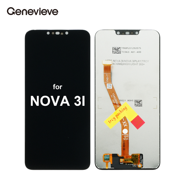 Genevieve In-cell LCD Screen 6.3-inch for NOVA 3I Mobile Phone 400cd+ Luminance 1-Year Warranty Wholesale