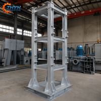 OEM Kaynaklı Zincir Konveyör Temel Çerçevesi |   Kumlama ile işlenmiş |   Q235/Q355 Çelik |   ISO 9001 |   2-80mm Kalınlık |   Korozyon Önleyici Boya