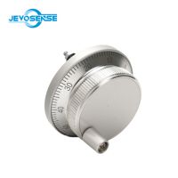 Volant à impulsions CNC JSHM60 5V 60mm 25/80/100PPR, Générateur d'impulsions manuel, Codeur rotatif électronique pour machine, 4 broches 6 broches