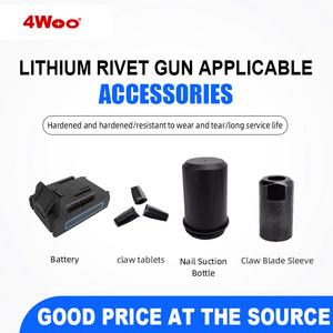 مسدس برشمة كهربائي RL-520 يعمل ببطارية الليثيوم مع ملحقات وأداة سحب الأكمام - Product Image 6