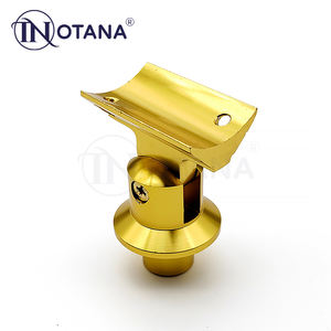 Accessoire de support de main courante en aluminium au design moderne pour l'intérieur et l'extérieur Quincaillerie de TH35-C pour les marches et les rampes d'escalier Profil de balcon - Product Image 4