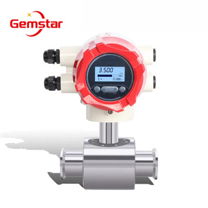 Chất lượng cao thép không gỉ Inline <span class=keywords><strong>Flow</strong></span> <span class=keywords><strong>Meter</strong></span> cao-cà phê áp lực điện từ Đồng hồ nước LCD gas dầu OEM tùy chỉnh - Product Image 2