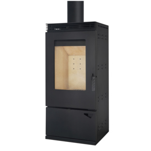 Stufa a legna manuale in acciaio al carbonio da 8KW - Product Image 3