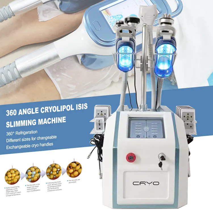 360 Degrés Cryolipolyse Machine Cryo Minceur Machine 360 Degrés Cryo Minceur Masseur Cryo Cellulite Réduction