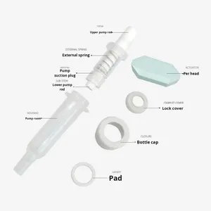 24 <span class=keywords><strong>28</strong></span> răng Lotion bơm lục giác vuông bên ngoài chủ đề <span class=keywords><strong>PP</strong></span> nhựa press-loại điều hòa dầu gội tắm chai Mũ đóng cửa - Product Image 3