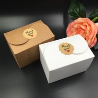 Autocollant adhésif en papier kraft coloré, étiquette fragile avec code-barres pour aliments, bougies et artisanat, impression de logo personnalisée
