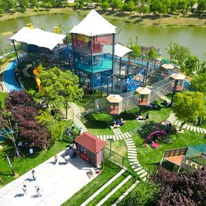 โครงถักโครเชต์สำหรับเด็กในร่มและกลางแจ้งโครงสร้างปีนเขาแนวศิลปะสำหรับสวนสนุก - Product Image 1