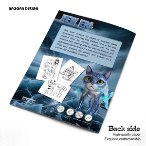 Nouveau Kit de Coloriage Alien Personnalisé 2026 – Livres de Coloriage Artistiques Innovants pour Enfants, Livres de Coloriage de Bandes Dessinées Imprimés - Product Image 2