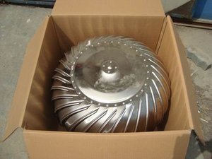 Ventilateur de toit à énergie éolienne de marque chinoise, certifié CE, avec pales en acier inoxydable pour la ventilation des serres - Product Image 3