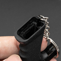 Pistola de Supervivencia G34 Mini 1:3 2024, Pistola de Juguete de Aleación de Metal Resistente, Llavero con Modelo de Pistola, Regalo para Adultos y Niños, Ensamblable y Desmontable, Jedi