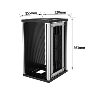ESD Nhựa <span class=keywords><strong>PCB</strong></span> lưu trữ giá 355*320*563mm chịu nhiệt độ cao chống tĩnh điện SMT <span class=keywords><strong>PCB</strong></span> ESD Kệ Tạp Chí - Product Image 6