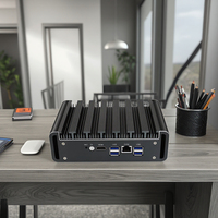Partícipe H9 PfSense Router 8th Gen 4205U i3 8130U i5 8250U 8550U 6 Nics 2 DDR4 Mini PC sin ventilador OPNsense cortafuegos del servidor VPN