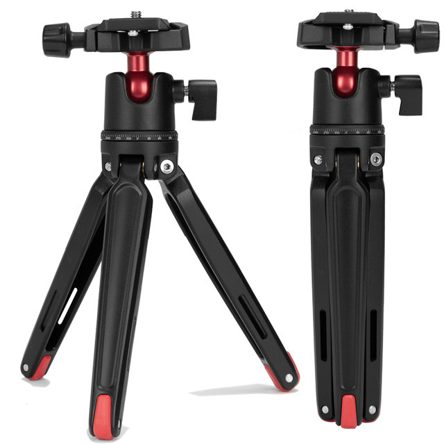 Aluminium Mini Tripod With Ball Head for Camera Desktop Tabletop Tripod Stand