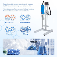 Homogénéisateur à haute vitesse IKEME, machine d'homogénéisation et d'émulsification, homogénéisateur de laboratoire, mélangeur pour cosmétiques, mélangeur à cisaillement élevé