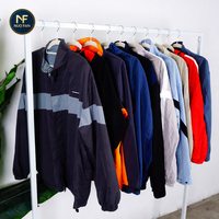 Jaket Pria Bekas dengan Ritsleting, Standar Ekspor Kelas A, Minimum Order 100 Kilogram