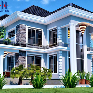 Ville Prefabbricate in Acciaio Pesante con Durabilità Superiore - Ideali per Costruzioni Moderne B1 a Rapida Realizzazione Prefabbricata ZHSS-0627 CN;HEB - Product Image 2