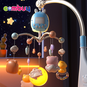 Xoay treo giường chuông điện chiếu sáng Đồ chơi bé âm nhạc nôi di động - Product Image 5