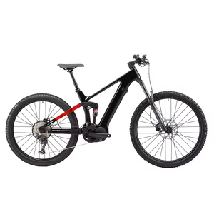 Bicicleta de Descenso Eléctrica Nueva 2023 de 250W, 12 Velocidades, Suspensión Completa, Fibra de Carbono, <span class=keywords><strong>27.5</strong></span> Pulgadas, con Frenos de Disco - Product Image 1