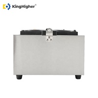 Gaufrier Électrique Professionnel Industriel Antiadhésif Commercial sur Mesure, pour Gaufres Pièces d'Or, pour Restaurant et Café