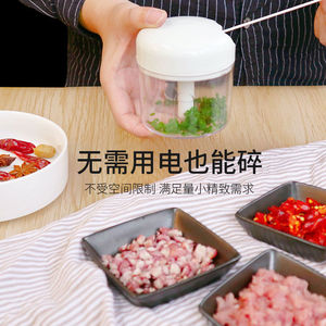 Manual Garlic Mincer White Upgraded Version Food Grade <b>Herb</b> <b>Grinder</b> For Kitchen Use - Product Image 1