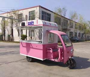 Remorque alimentaire mobile Voiture-restaurant Camion-restaurant Voiture mobile Cuisine mobile Équipements de cuisine Kioskt Chariot de restauration rapide - Product Image 5