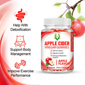 Gummies bien-être 5-en-1 au vinaigre de cidre de pomme, Gummies avec vitamines B, Gummies pour la digestion, le métabolisme, la détoxification, Gummies pour la santé quotidienne - Product Image 5