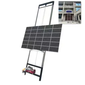 Equipamento de elevação de construção, levantamento automático de painel solar de elevação escada