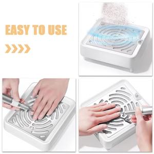 Extracteur de poussière professionnel pour manucure, ventilateur pour machine à poussière de manucure avec filtre amovible - Product Image 3