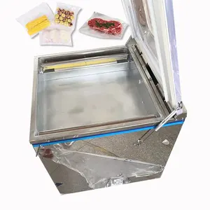 Máquina automática de vacío de cámara simple y doble, máquina de sellado al vacío, equipo de máquina de envasado al vacío de alimentos