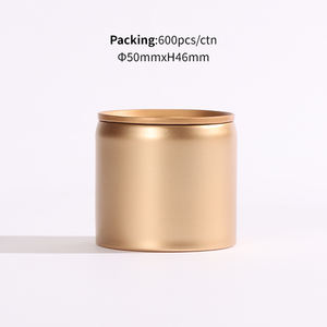 Bocaux à bougies vides, boîtes rondes pour thé, café, matcha, boîtes personnalisées de qualité alimentaire, boîtes rondes uniques en métal, vente en gros de bonbons, nourriture, aluminium 0,23 mm - Product Image 4