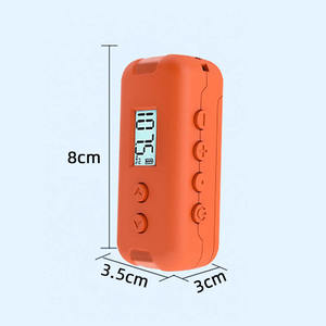Rechargeable Factory Mini Portable FM Radio Lightweight with Digital Display Pocket One <b>Key</b> Search FM Radio Receiver Exam Use - Product Image 2