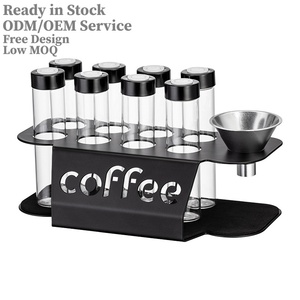 Présentoir de rangement transparent pour grains de <span class=keywords><strong>café</strong></span> réutilisables, design moderne, multi-usages, avec valve d'échappement unidirectionnelle et réservoir hermétique - Product Image 1