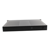 Chassis Rak 18.9'' 1U 2U 3U 4U ATX Aluminium Kotak Kontrol Industri Fabrikasi Kustom OEM IP54