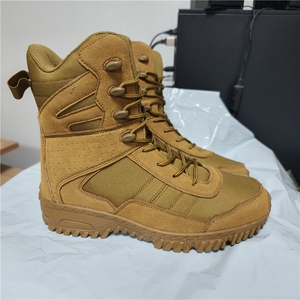 TSB204 Cow Leather Coyote Brown <b>Boots</b> Customized Tactical <b>Boots</b> with Padded Sleeves AL <b>Boots</b> Light Weight <b>Hiking</b> <b>Boots</b> - Product Image 4