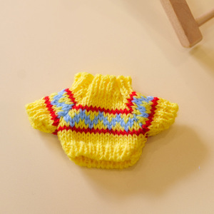 Pendentif en peluche de 14 cm pour chien, petit <span class=keywords><strong>pull</strong></span>, accessoire de poupée, vêtements, jouet, figurine, 10 cm, thème animal, emballage en sac en filet, ornement - Product Image 4