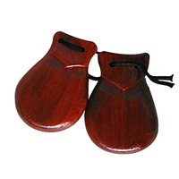 Castañuelas de Madera Roja al por Mayor, 30 Piezas MOQ, Marca CIK/OEM, Modelo LBQ-19, 0.2kg, Caja de Cartón China
