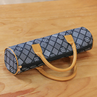 Estuche de Viaje para Vino de Cuero Personalizado por el Fabricante, con Asa, Caja para Vino