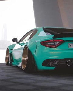 Pour kit large-body <span class=keywords><strong>Maserati</strong></span> GT Gran Turismo mises à niveau capot de spoiler de diffuseur de lèvre avant de style LB avec corps large - Product Image 3