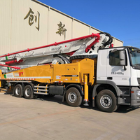 La Chine vente chaude 62m HB62K petite pompe à béton portable montée sur camion avec des prix compétitifs