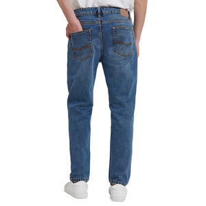 Everyday Essential Comfort Fit Jeans para hombre con interior suave y exterior estructurado para un uso confiable y una presentación elegante - Product Image 5