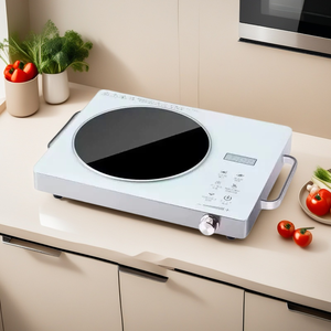 Placa de <span class=keywords><strong>Cocina</strong></span> Eléctrica de Cerámica de Alta Potencia de 3500 W, Ahorradora de Energí<span class=keywords><strong>a</strong></span>, Resistente al Agua, Multifuncional, Apta <span class=keywords><strong>para</strong></span> Todas las Ollas - Product Image 1