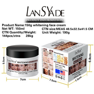 Crème éclaircissante pour le visage 55g, soin éclaircissant <span class=keywords><strong>rapide</strong></span> de la peau, résultat en <span class=keywords><strong>7</strong></span> <span class=keywords><strong>jours</strong></span>, hydratant éclaircissant, soin de beauté quotidien pour un teint éclatant - Product Image 5
